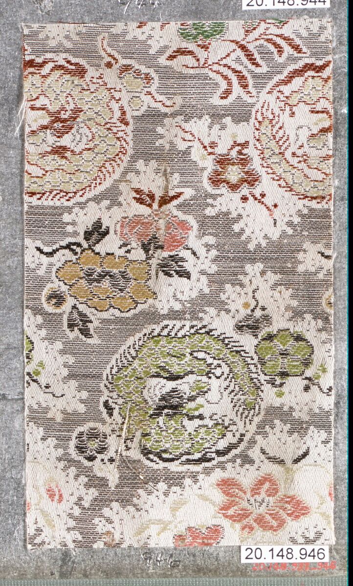 Piece, Silk / Compound weave, China or Japan 