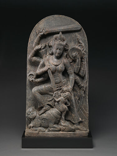 Goddess Durga Slaying the Demon Mahisha