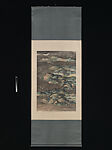 Landscape No. 882, Wang Jiqian (C. C. Wang) (1907–2003), Hanging scroll; ink and color on paper, China