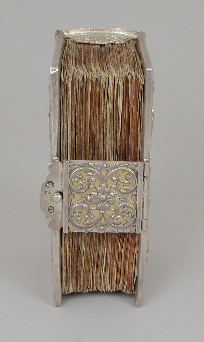 Book cover for Pentateuch and Five Scrolls, Tobias Schier (Polish, active 1702–33), Silver, chased, pierced and embossed and partially gilt, German, Breslau (Wrocław)