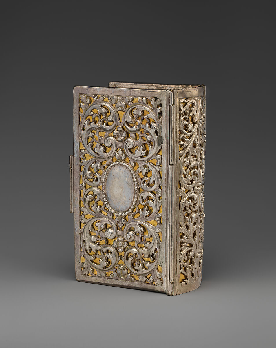 Book cover for Pentateuch and Five Scrolls, Tobias Schier (Polish, active 1702–33), Silver, chased, pierced and embossed and partially gilt, German, Breslau (Wrocław) 