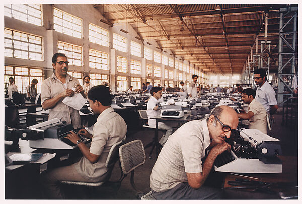Godrej Typewriter Factory, Bombay, Sooni Taraporevala (Indian, born Mumbai, 1957), Inkjet print 