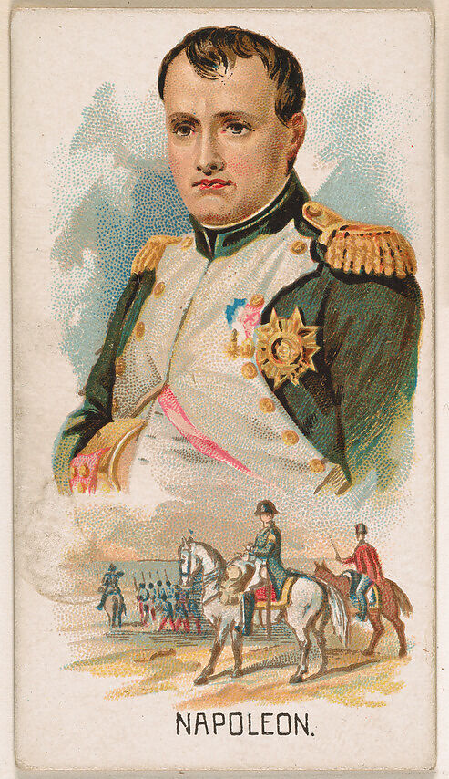 Napoleon, from Leaders series (N222) issued by Kinney Bros., Issued by Kinney Brothers Tobacco Company, Commercial color lithograph 