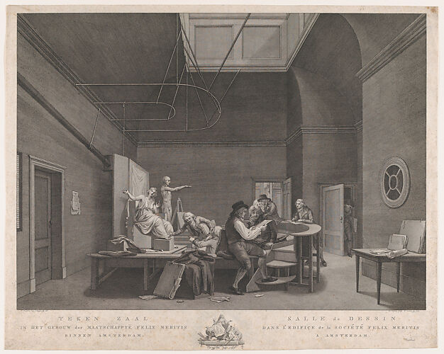 The Drawing Academy at the Felix Meritis Society in Amsterdam