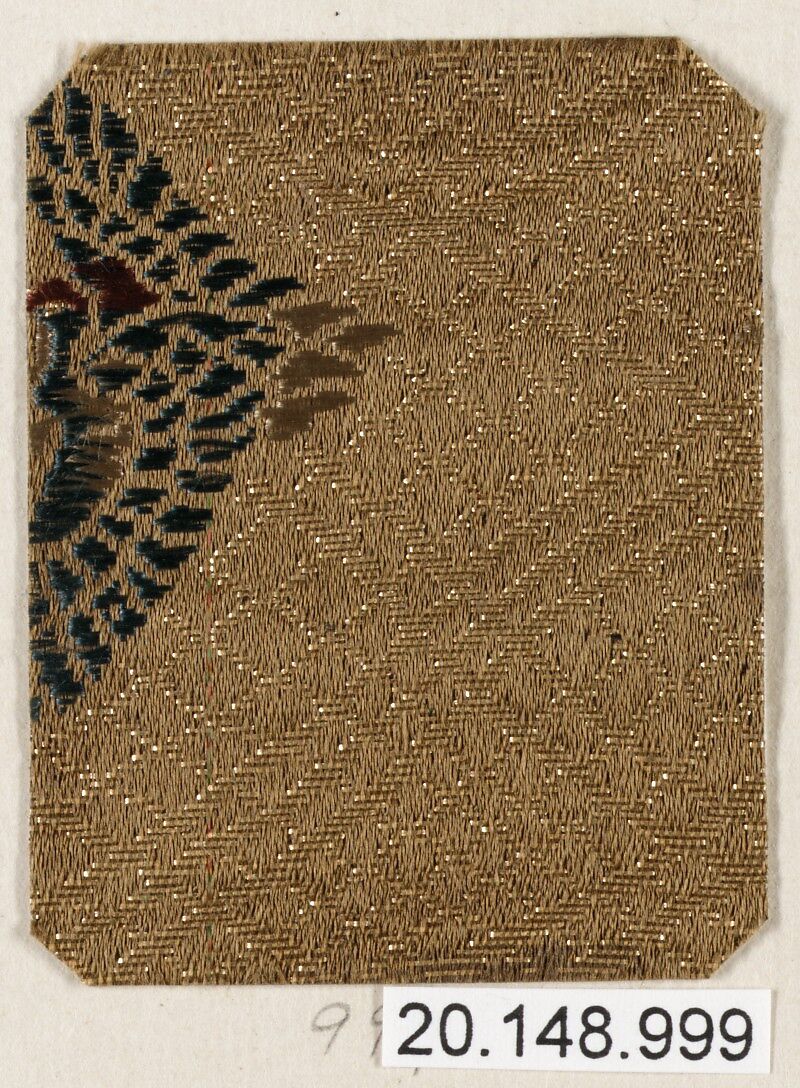 Piece, Silk / Compound weave, Japan