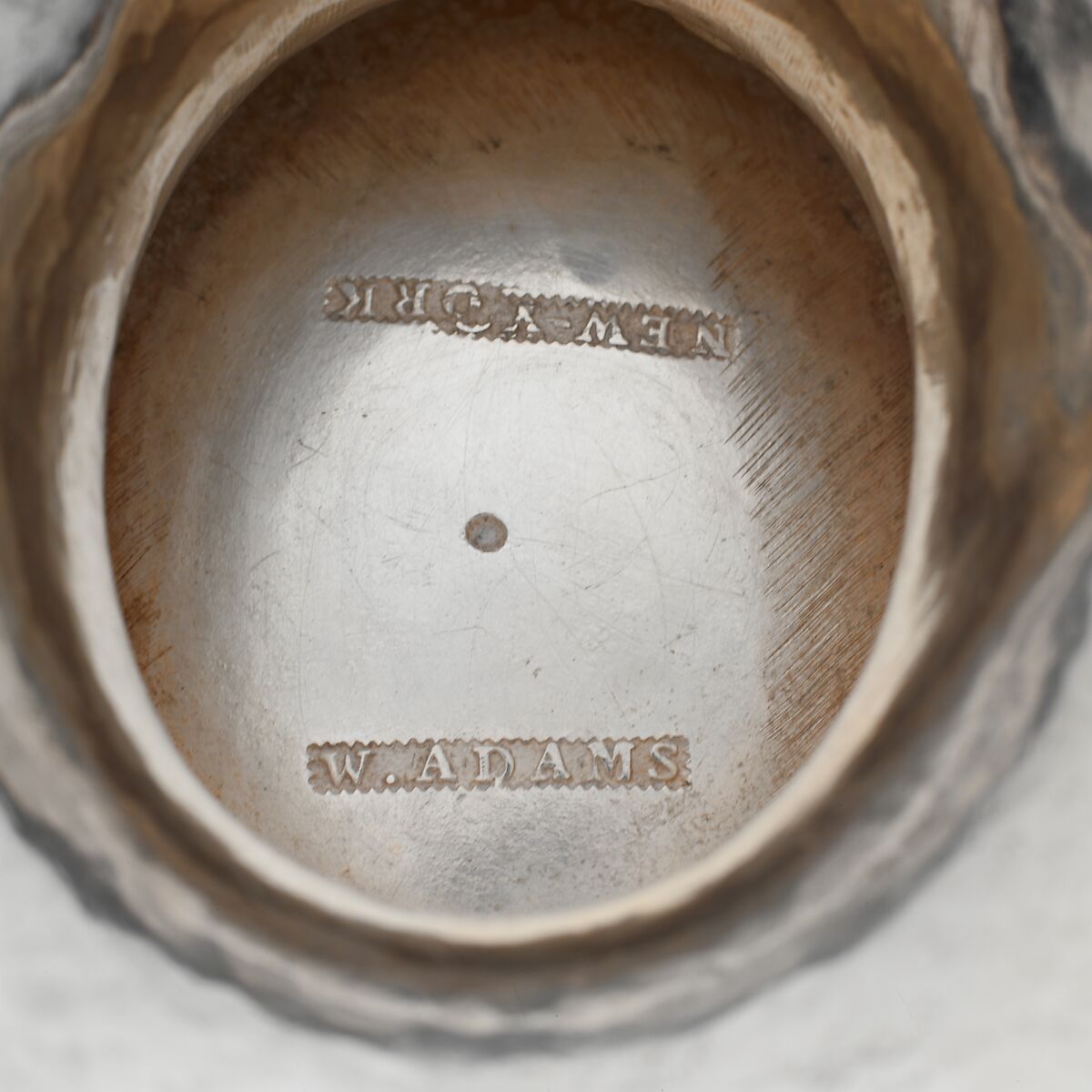 Sauceboat, William Adams (ca. 1801–1861), Silver, American