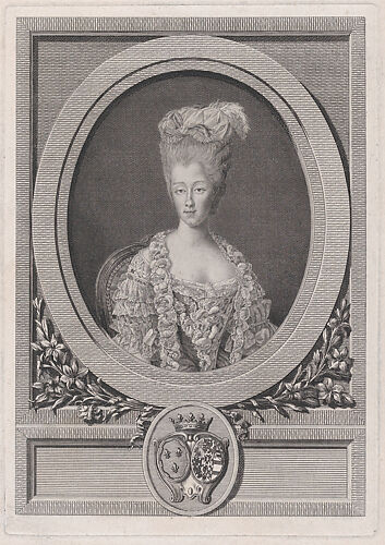 Portrait of Maria Theresa of Savoy, The Countess d'Artois