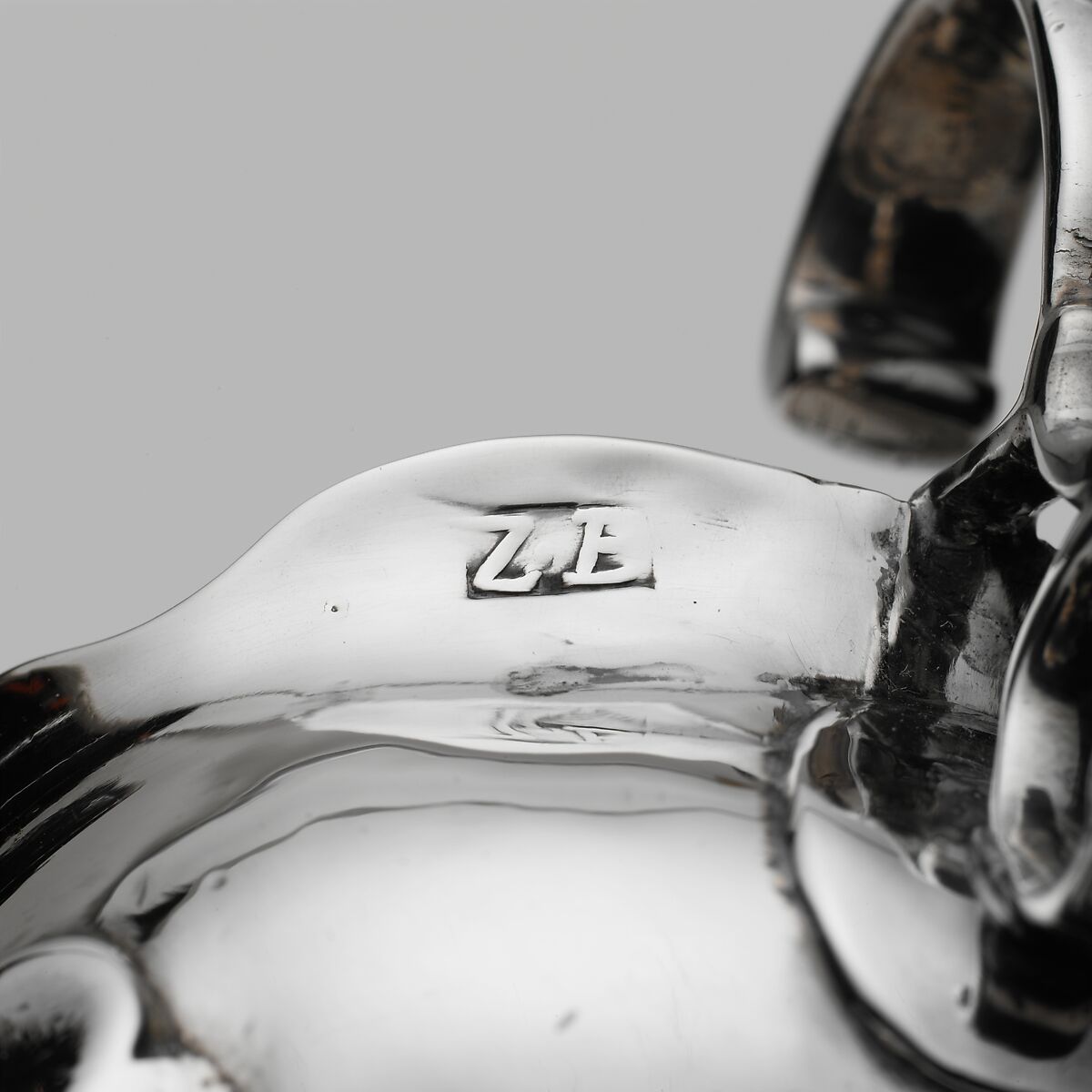 Sauceboat, Possibly by Zachariah Brigden (1734–1787), Silver, American