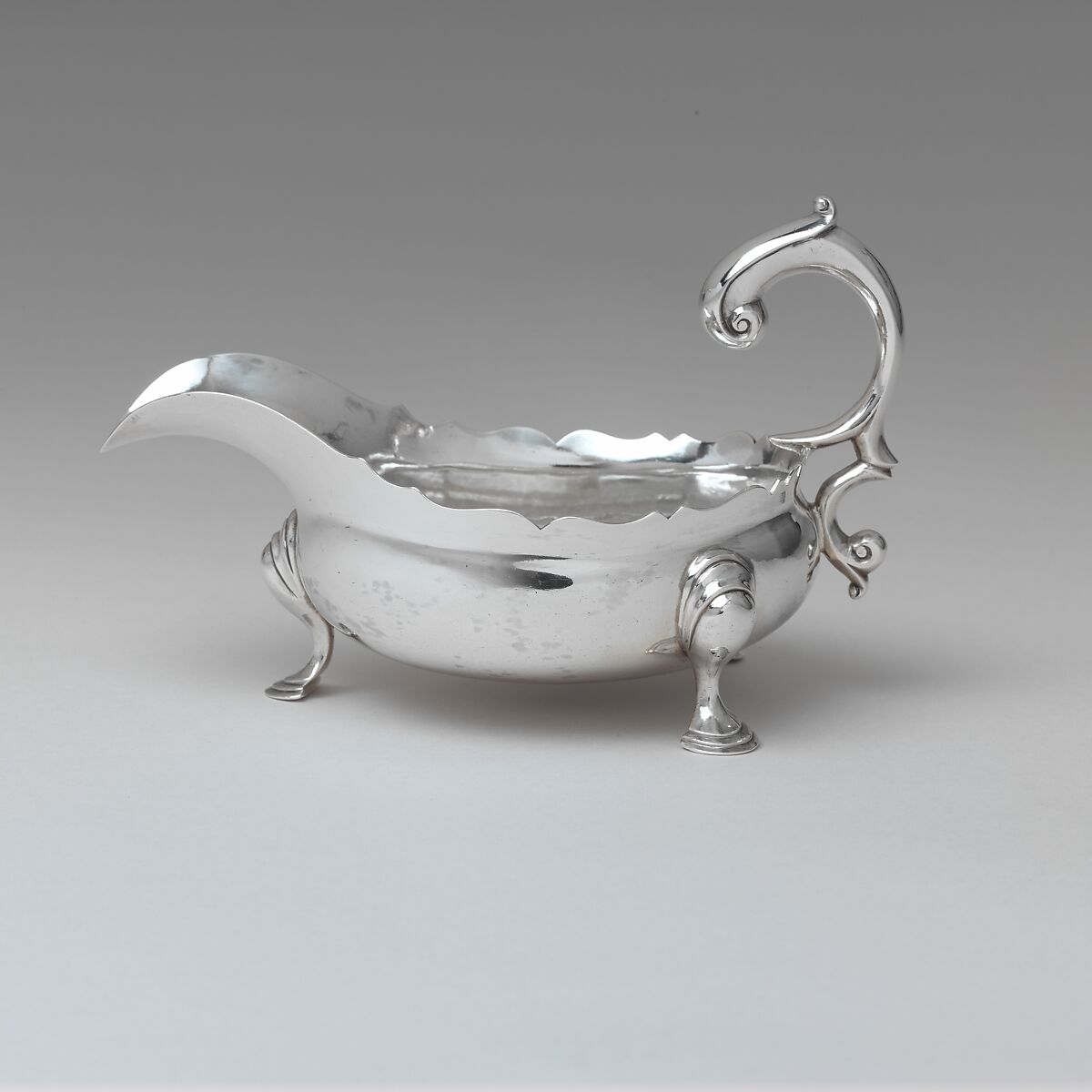 Sauceboat, Paul Revere Jr. (American, Boston, Massachusetts 1734–1818 Boston, Massachusetts), Silver, American