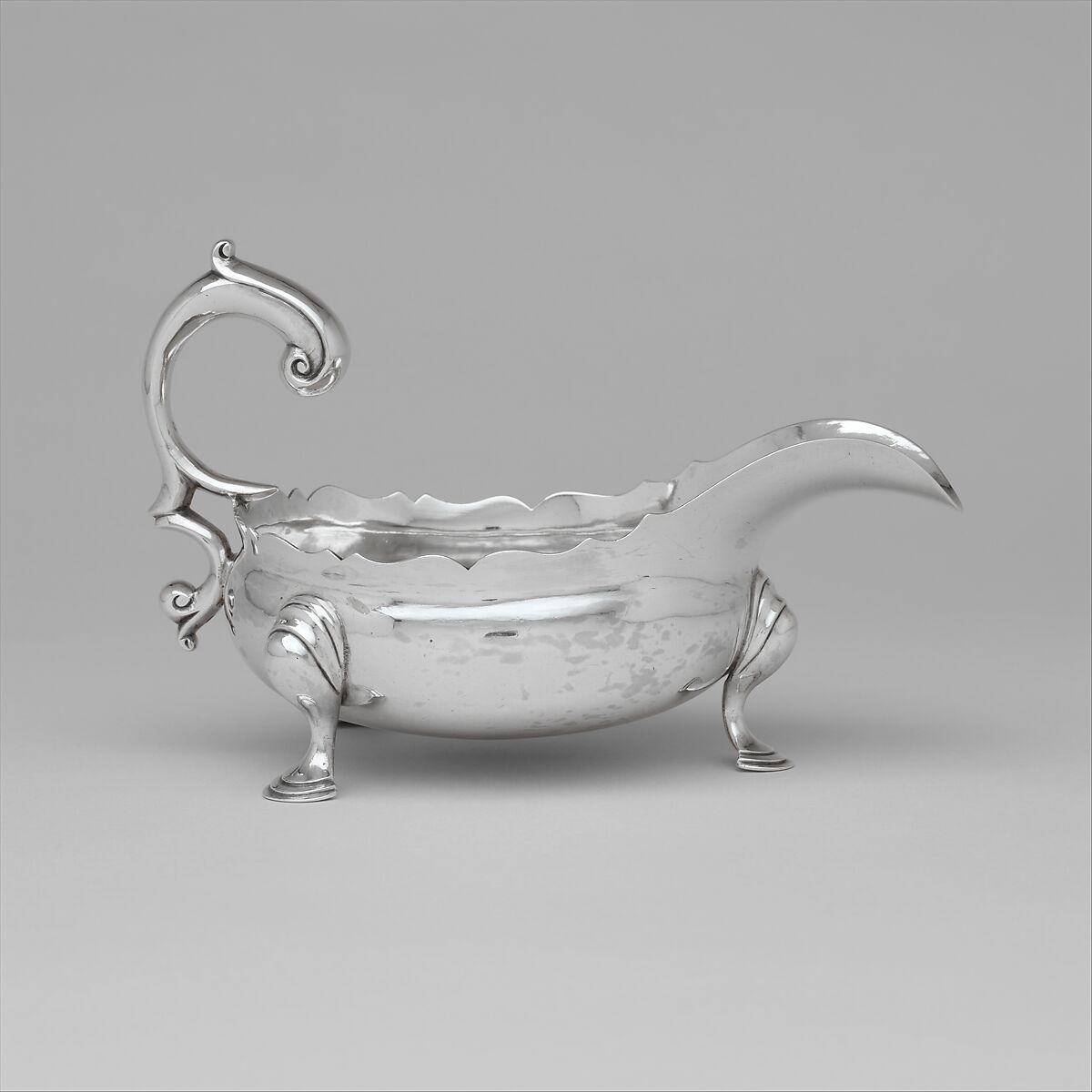 Sauceboat, Paul Revere Jr. (American, Boston, Massachusetts 1734–1818 Boston, Massachusetts), Silver, American