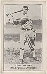Eddie Collins, 2nd Base, Chicago, American League, from the Baseball Stars series (E220) for the National Caramel Company