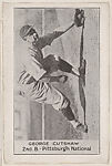 George Cutshaw, 2nd Base, Pittsburgh, National League, from the Baseball Stars series (E220) for the National Caramel Company