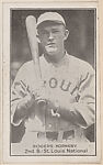Rogers Hornsby, 2nd Base, St. Louis, National League, from the Baseball Stars series (E220) for the National Caramel Company, National Caramel Company, Photolithograph