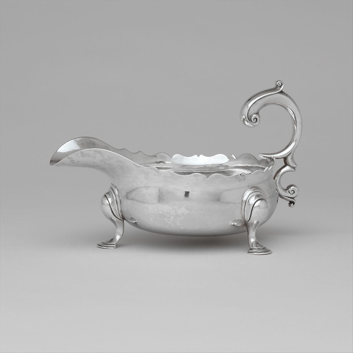 Sauceboat, Possibly by Paul Revere Jr. (American, Boston, Massachusetts 1734–1818 Boston, Massachusetts), Silver, American 