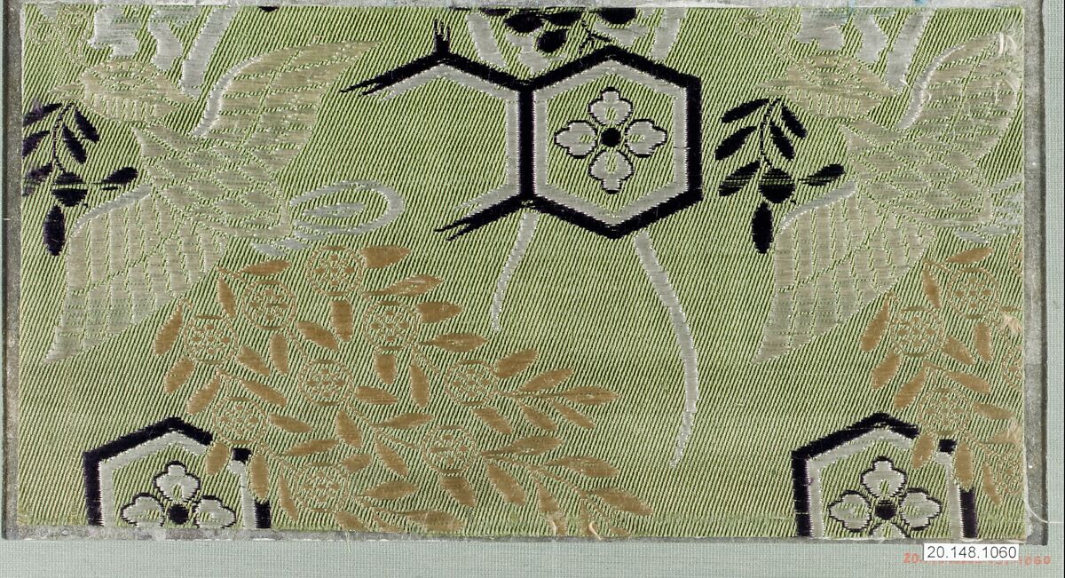 Piece, Silk / Compound weave, China 