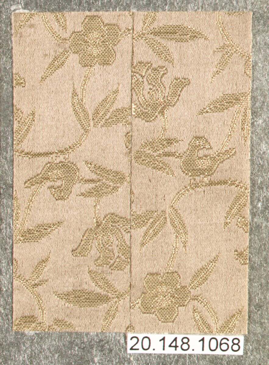Piece, Silk / Compound weave, China or Japan