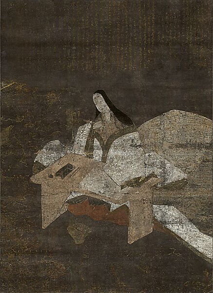 Unidentified Artist Sacred Icon Of Murasaki Shikibu Murasaki Shikibu