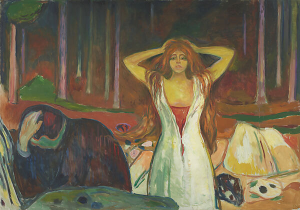 Ashes, Edvard Munch (Norwegian, Løten 1863–1944 Ekely), Oil on canvas 