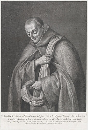 Portrait of the venerable Franciscan Father Sebastian Sillero