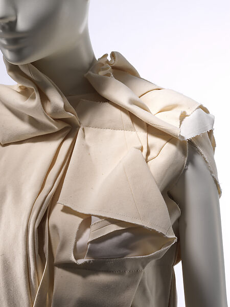 Crush, Comme des Garçons (Japanese, founded 1969), (a) cotton, hair, metal, (b) cotton, Japanese