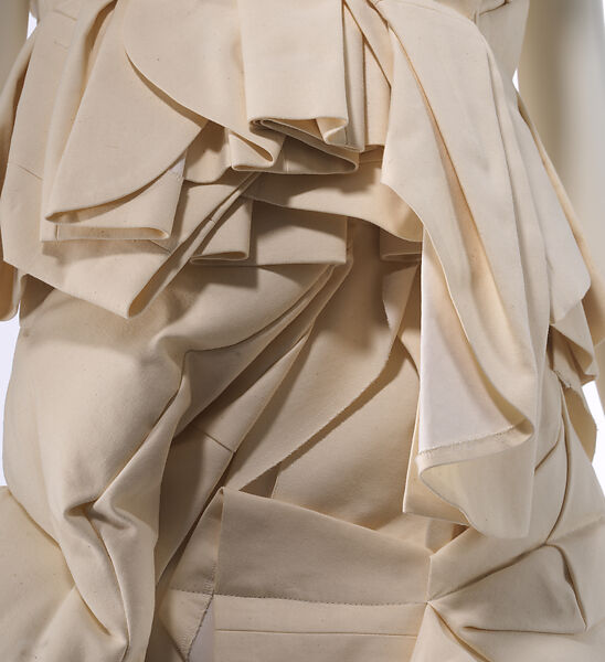 Crush, Comme des Garçons (Japanese, founded 1969), (a) cotton, hair, metal, (b) cotton, Japanese