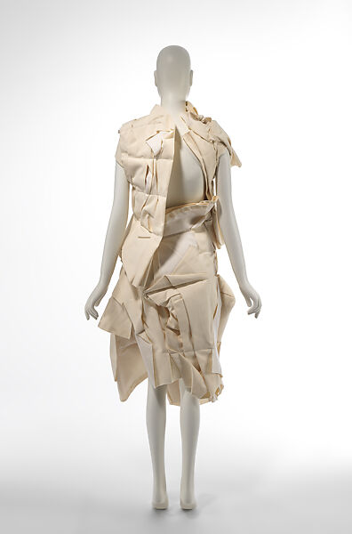Crush, Comme des Garçons (Japanese, founded 1969), (a) cotton, hair, metal, (b) cotton, Japanese
