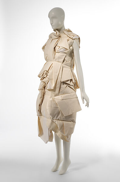Crush, Comme des Garçons (Japanese, founded 1969), (a) cotton, hair, metal, (b) cotton, Japanese