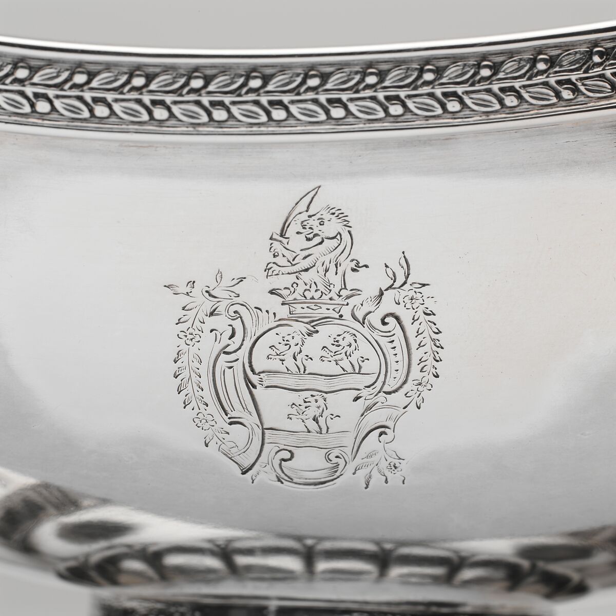 Sauceboat, Anthony Rasch (ca. 1778–1858), Silver, American
