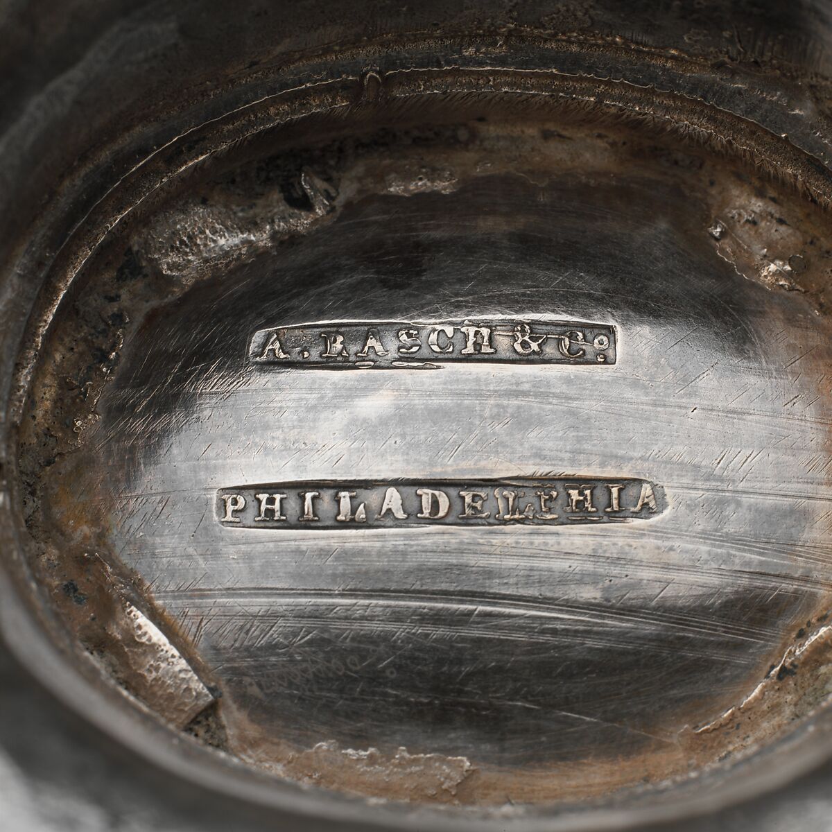 Sauceboat, Anthony Rasch (ca. 1778–1858), Silver, American