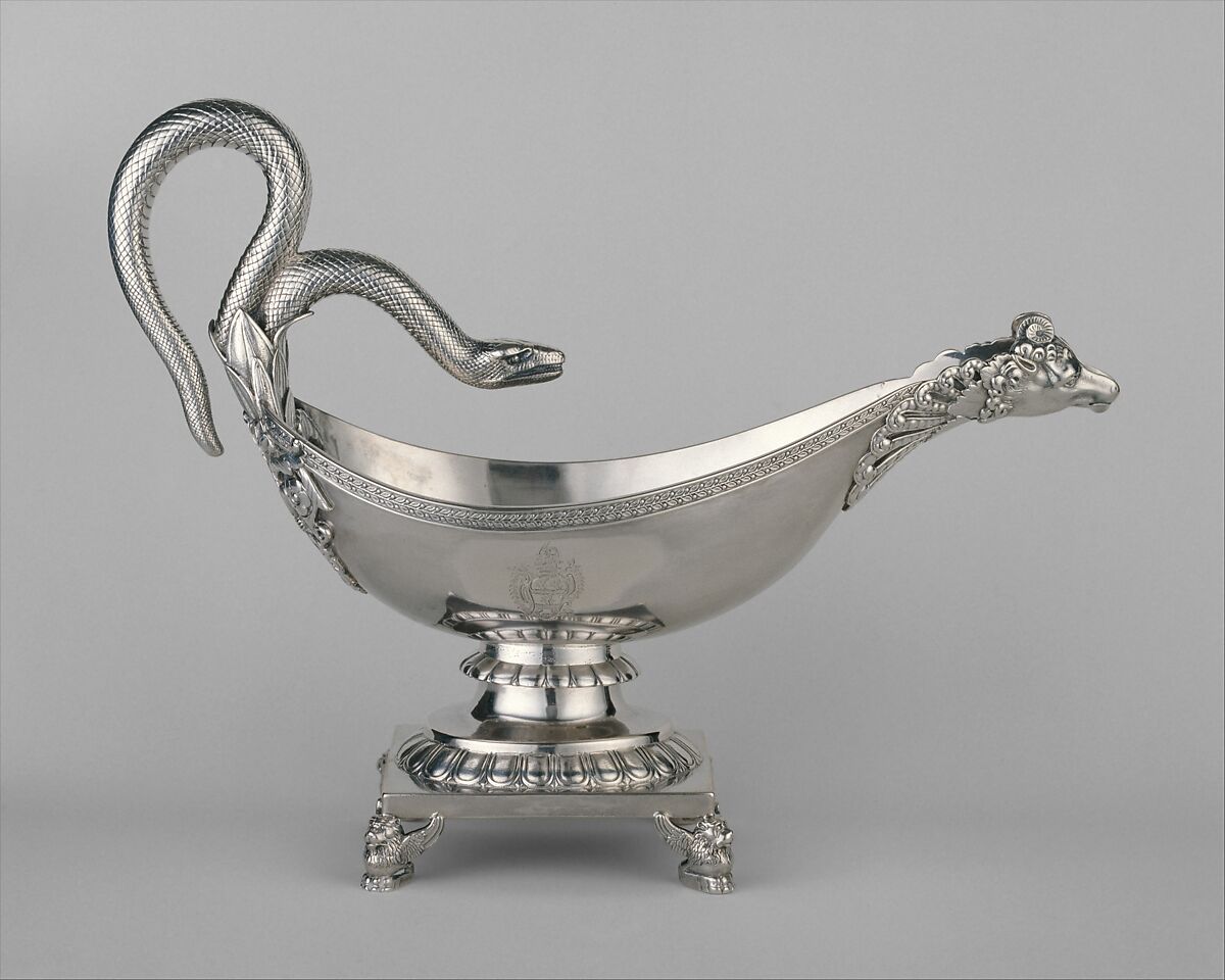 Sauceboat, Anthony Rasch (ca. 1778–1858), Silver, American 