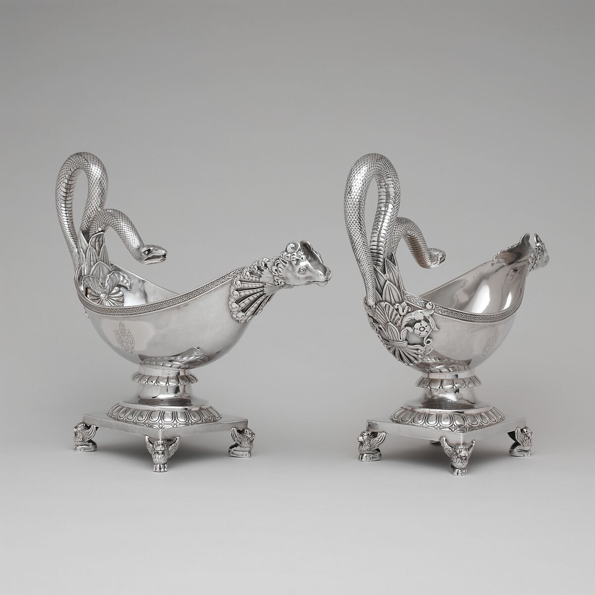 Sauceboat, Anthony Rasch (ca. 1778–1858), Silver, American