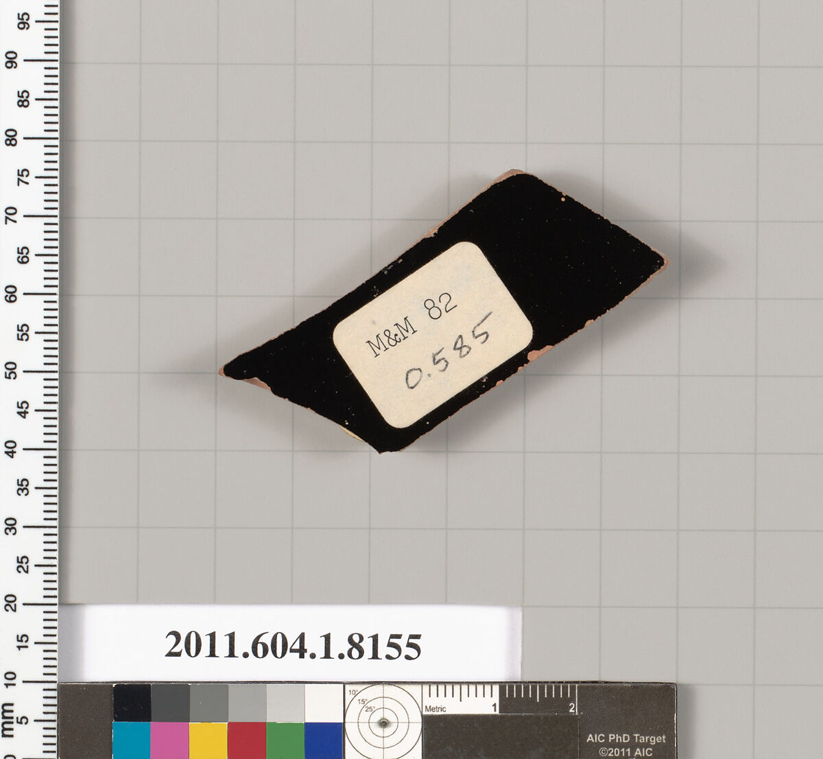 Terracotta fragment of a kylix (drinking cup), Terracotta, Greek, Attic