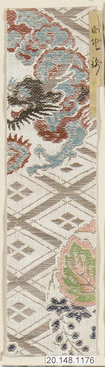 Piece, Silk / Compound weave, Japan 