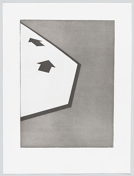 Window Seat Suprematism (1–5), Nina Katchadourian (American, born 1968), Etching and aquatint