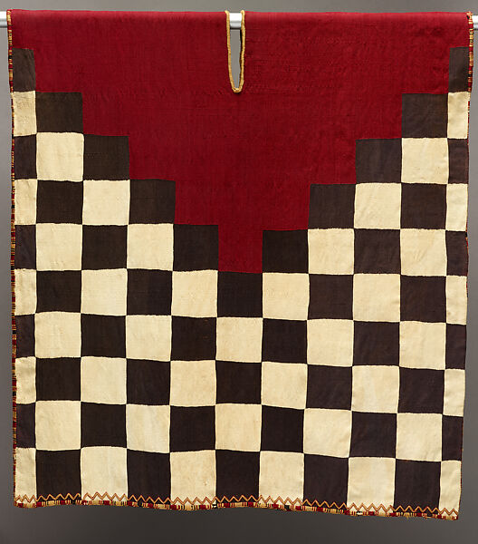 Checkerboard Tunic, Camelid fiber, Inca 