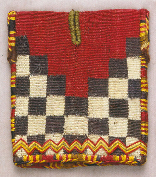 Miniature Checkerboard Tunic, Camelid fiber, Inca 