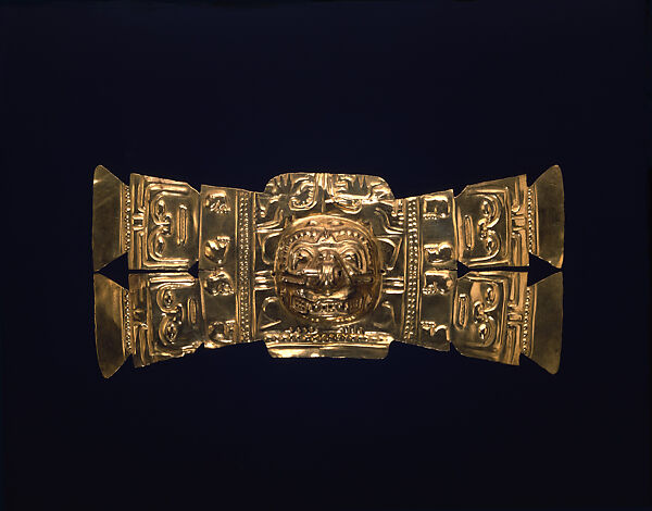 Pectoral, Gold, Tolita-Tumaco 