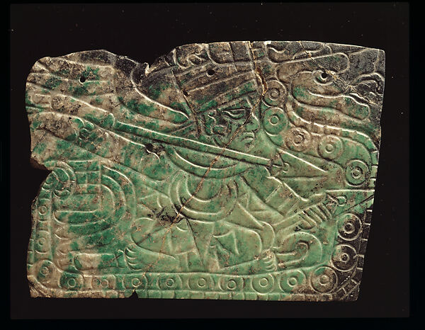 Plaque, Jadeite, Maya 