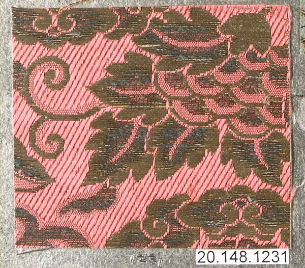 Piece, Silk / Compound weave, China or Japan 