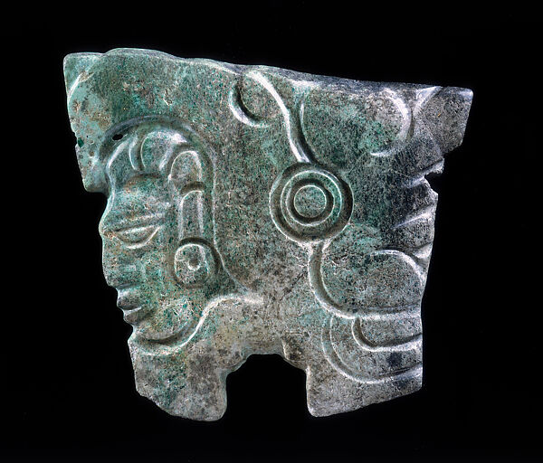 Plaque, Jadeite, Maya 