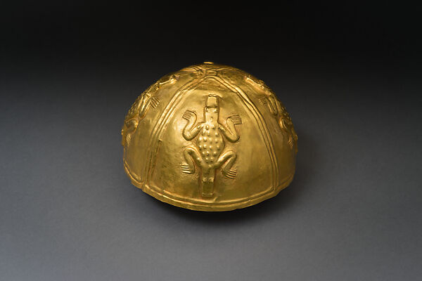 Helmet, Gold, Coclé (?) 