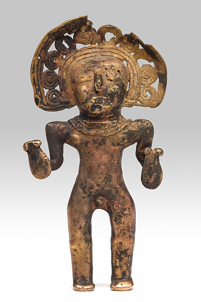 Anthropomorphic Figurine, Gold , Coclé 