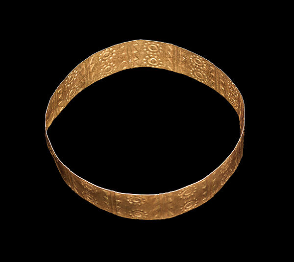 Diadem, Gold, Malagana 