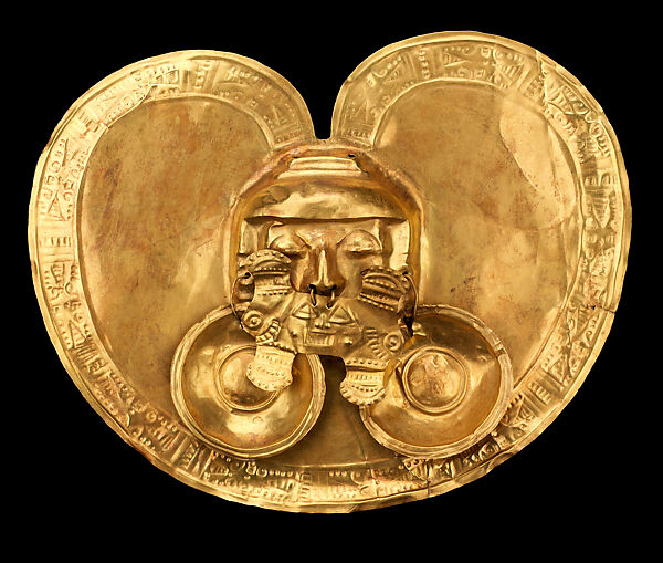 Pectoral, Gold, Calima-Yotoco 