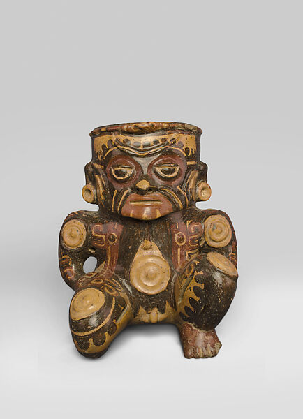 Vessel in the Shape of a Figure, Ceramic, Guanacaste-Nicoya 