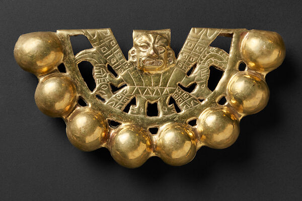 Rattle, Gold, Moche 