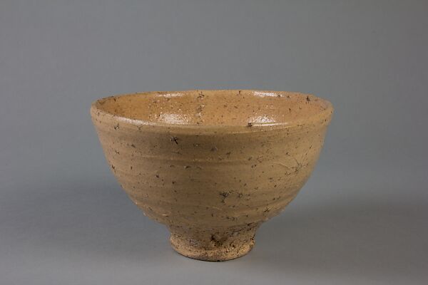 Teabowl, Tsujimura Shirō (Japanese, born 1947), Glazed pottery (Ido style), Japan 