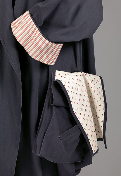 Coat, John Galliano (founded 1984), cotton, silk, metal, plastic, British