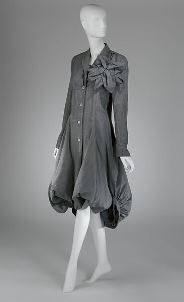 Dress, John Galliano (founded 1984), nylon, silk, synthetic, British