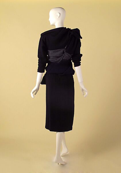 Ensemble, Comme des Garçons (Japanese, founded 1969), wool, Japanese